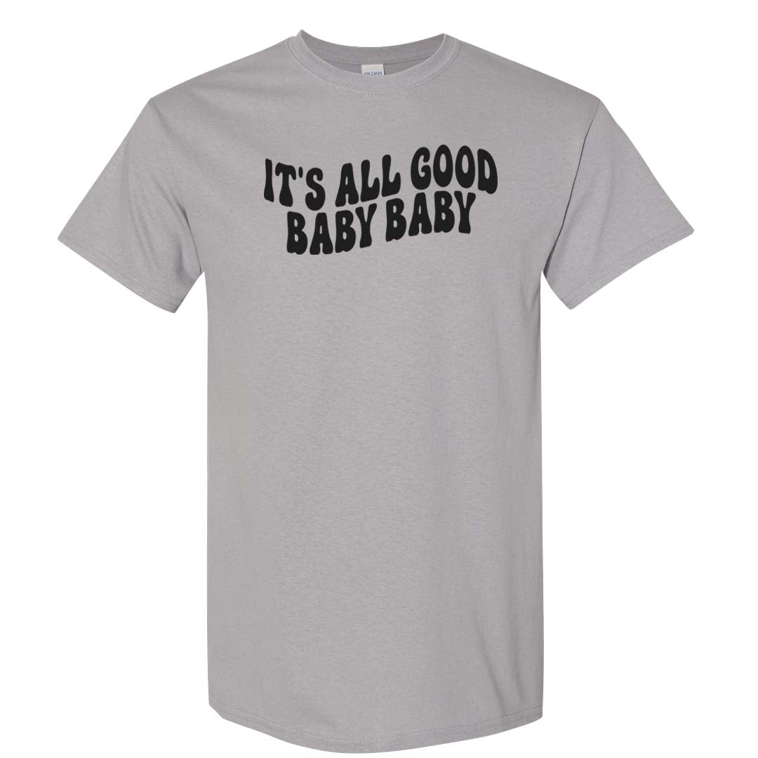 White Black Taxi 12s T Shirt | All Good Baby, Gravel