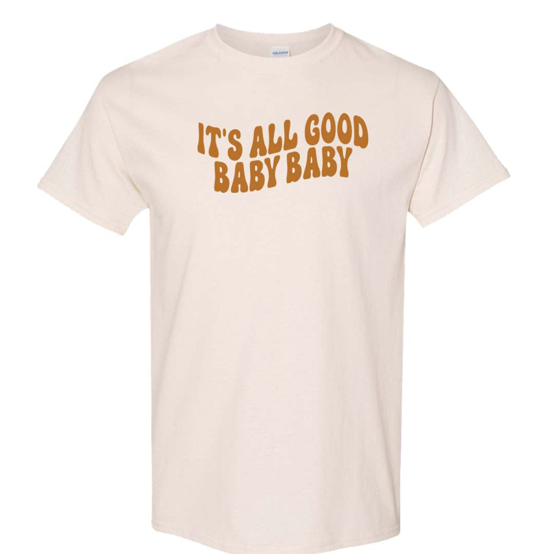 White Black Taxi 12s T Shirt | All Good Baby, Natural