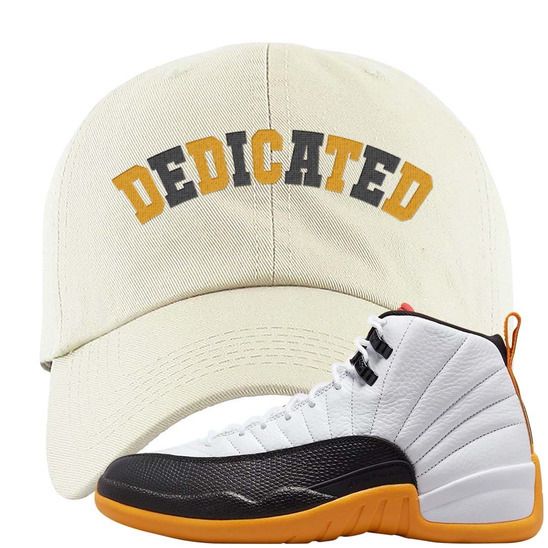 White Black Taxi 12s Dad Hat | Dedicated, White