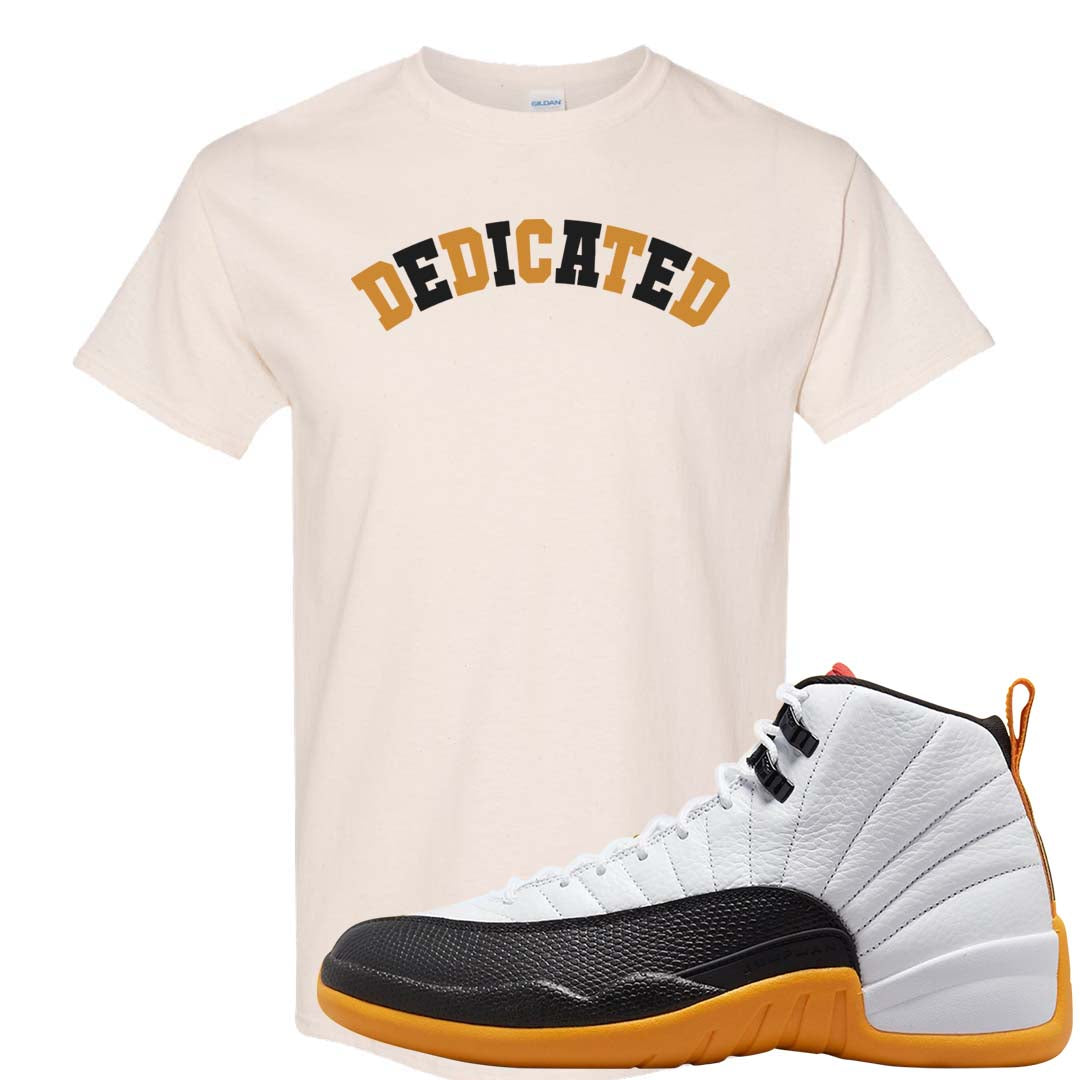 White Black Taxi 12s T Shirt | Dedicated, Natural