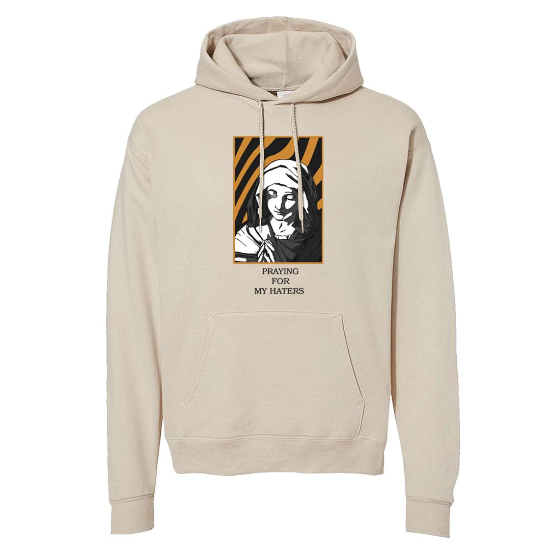 White Black Taxi 12s Hoodie | God Told Me, Sand