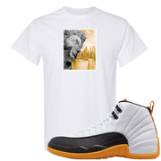 White Black Taxi 12s T Shirt | Miguel, White