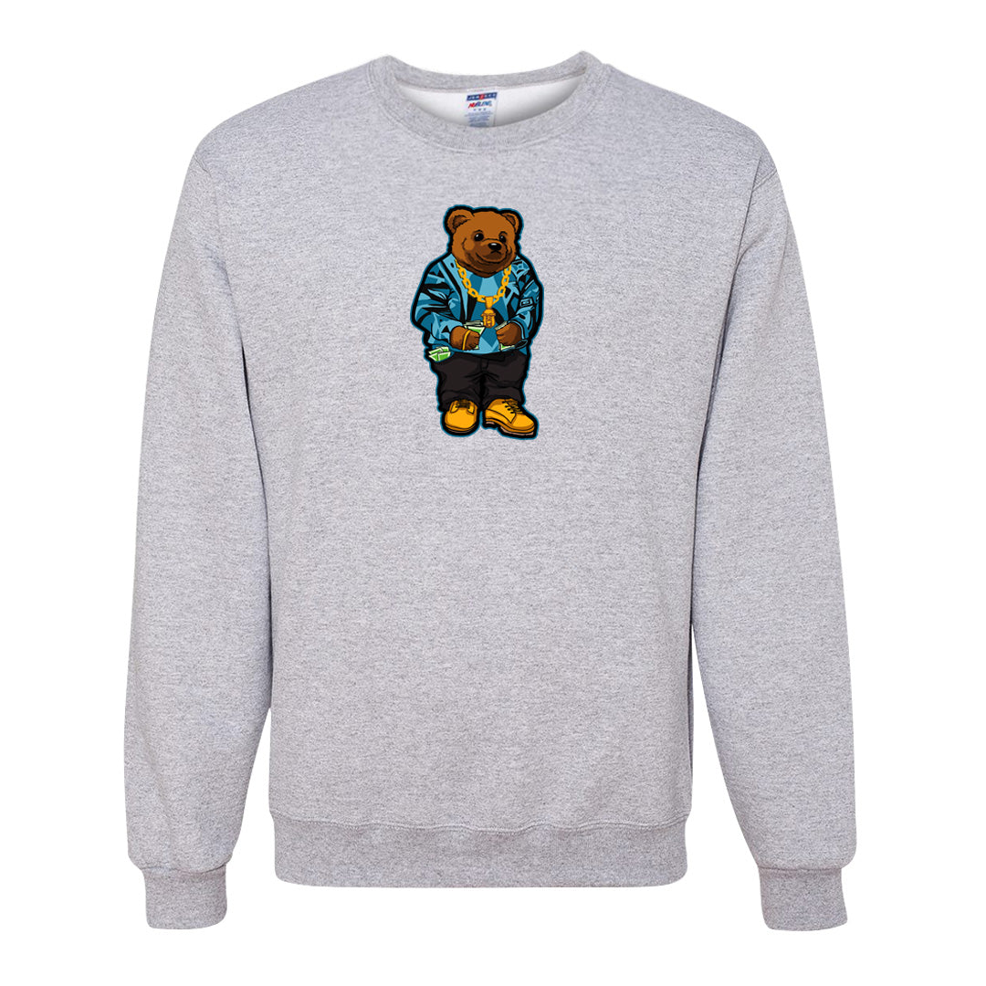 Black University Blue 13s Crewneck Sweatshirt | Sweater Bear, Ash