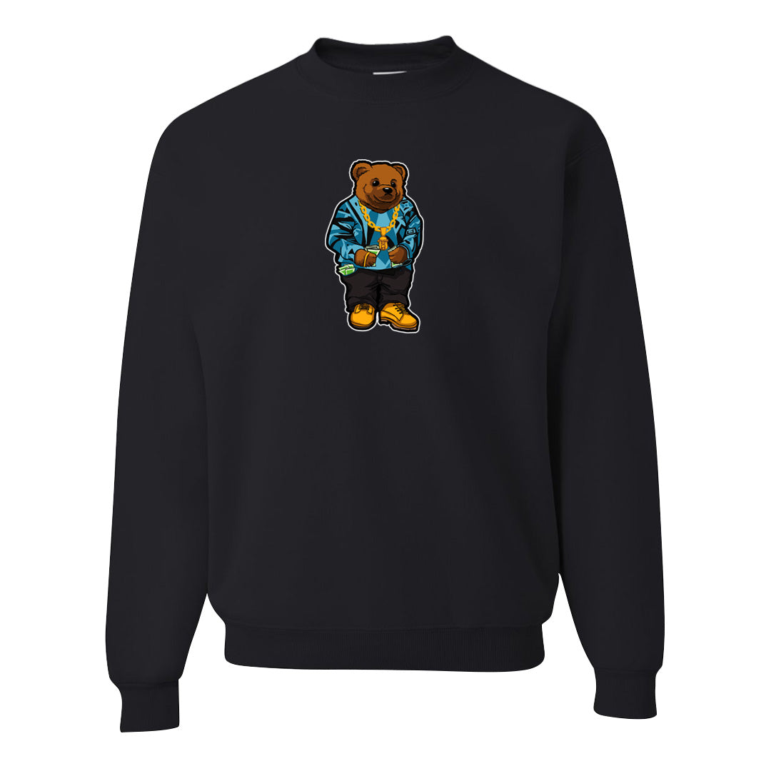 Black University Blue 13s Crewneck Sweatshirt | Sweater Bear, Black