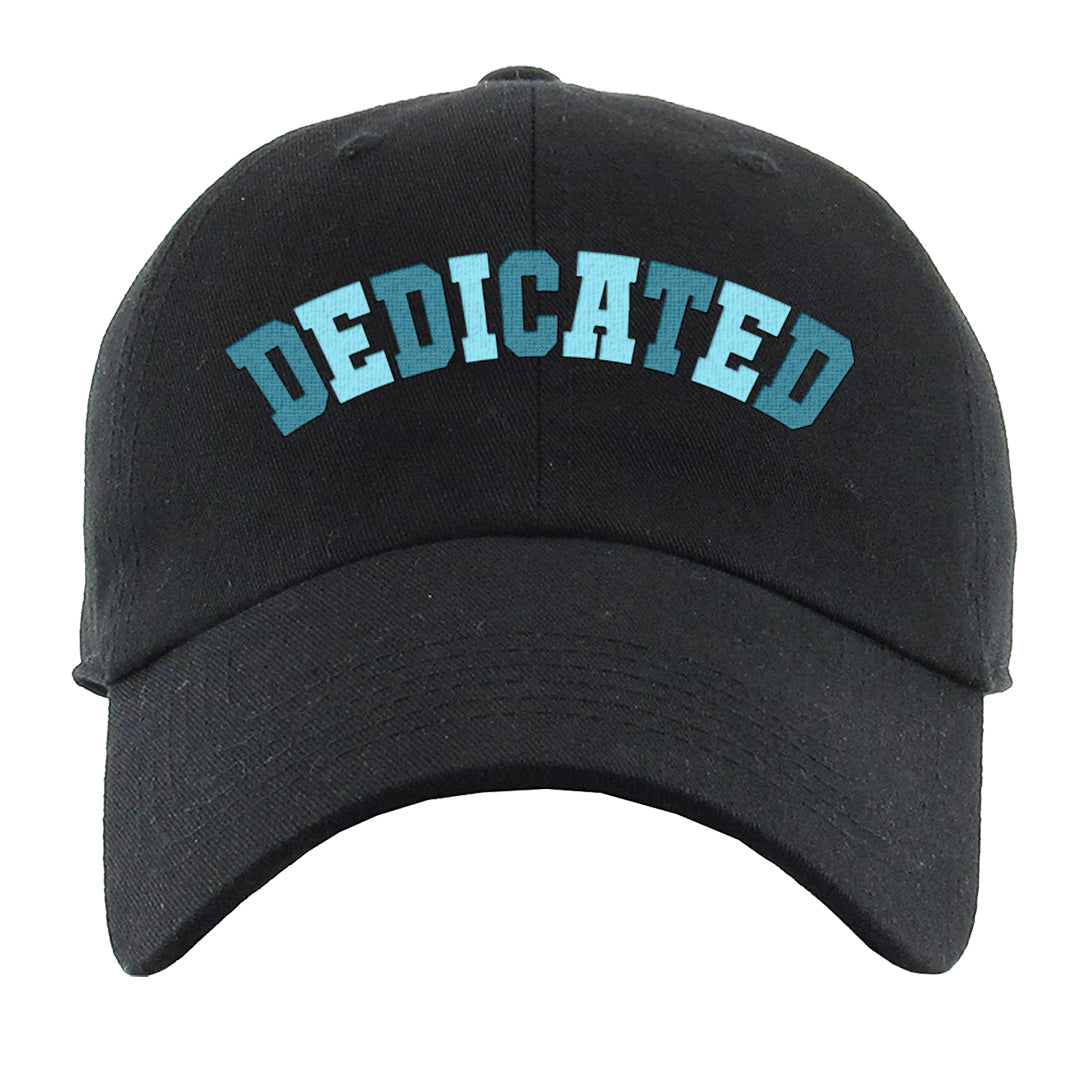 Black University Blue 13s Dad Hat | Dedicated, Black
