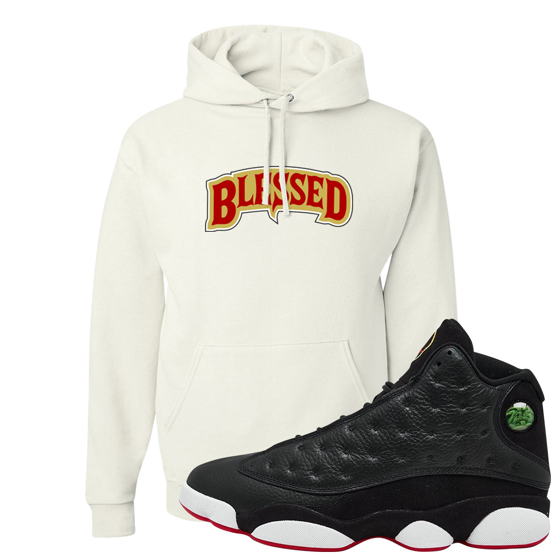 2023 Playoff 13s Hoodie | Blessed Arch, White