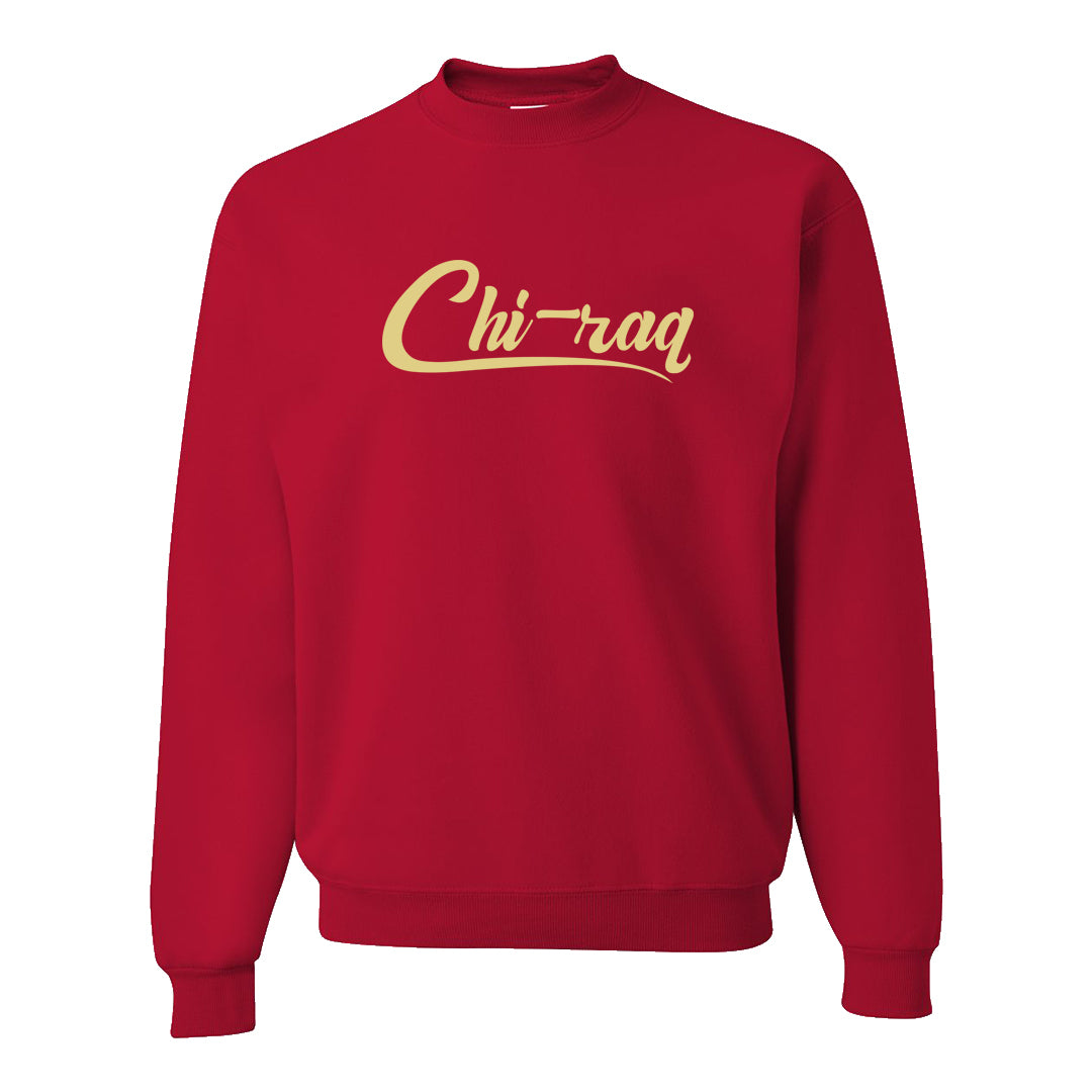 2023 Playoff 13s Crewneck Sweatshirt | Chiraq, Red