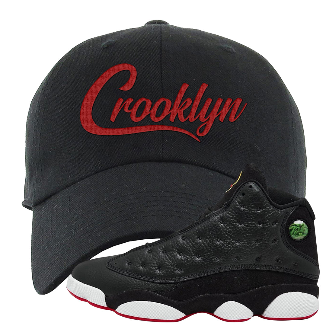 2023 Playoff 13s Dad Hat | Crooklyn, Black
