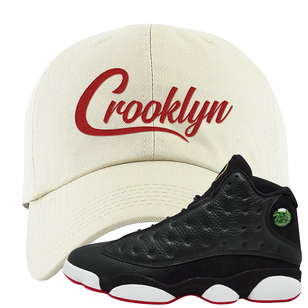 2023 Playoff 13s Dad Hat | Crooklyn, White