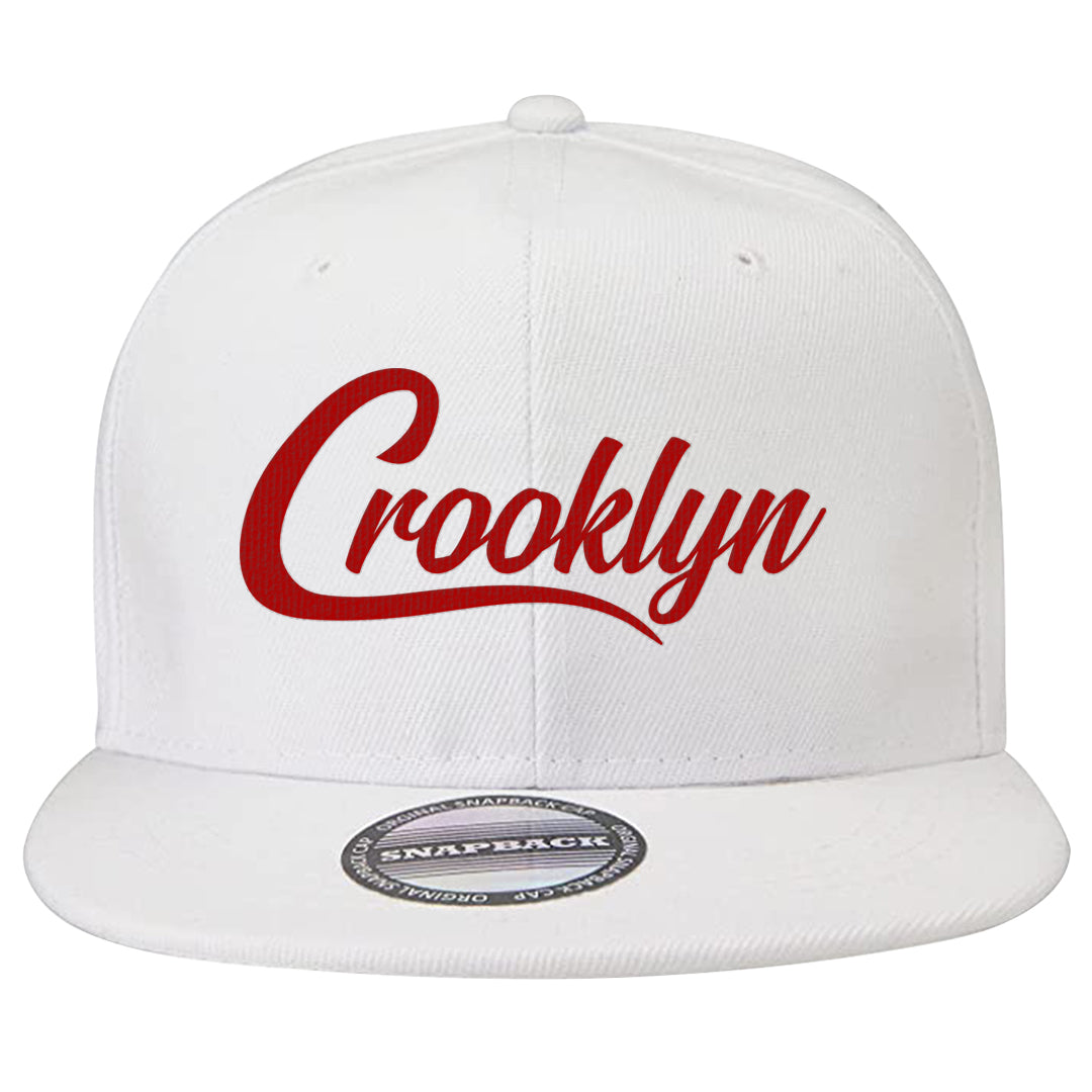 2023 Playoff 13s Snapback Hat | Crooklyn, White