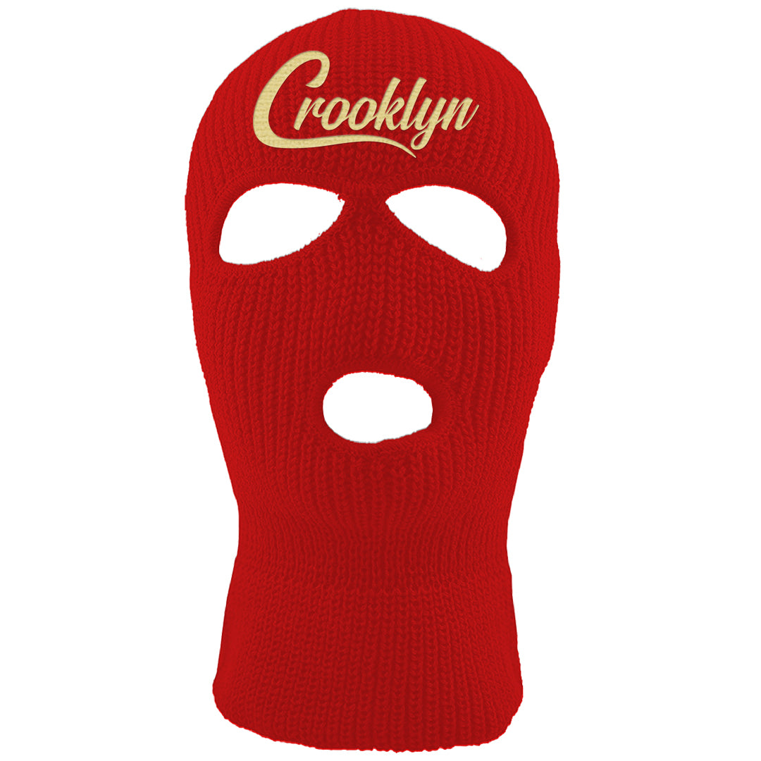 2023 Playoff 13s Ski Mask | Crooklyn, Red