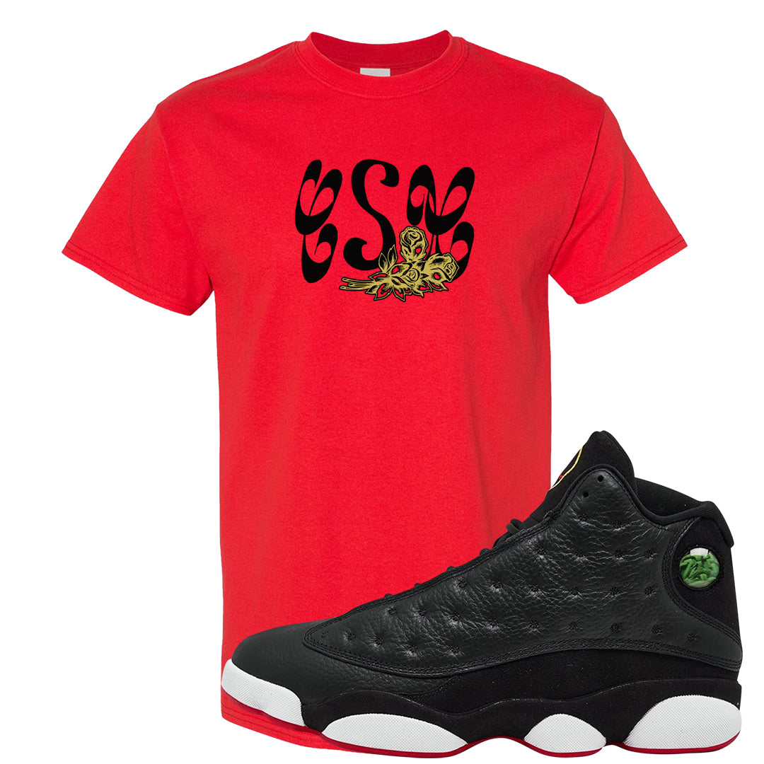 2023 Playoff 13s T Shirt | Certified Sneakerhead, Red