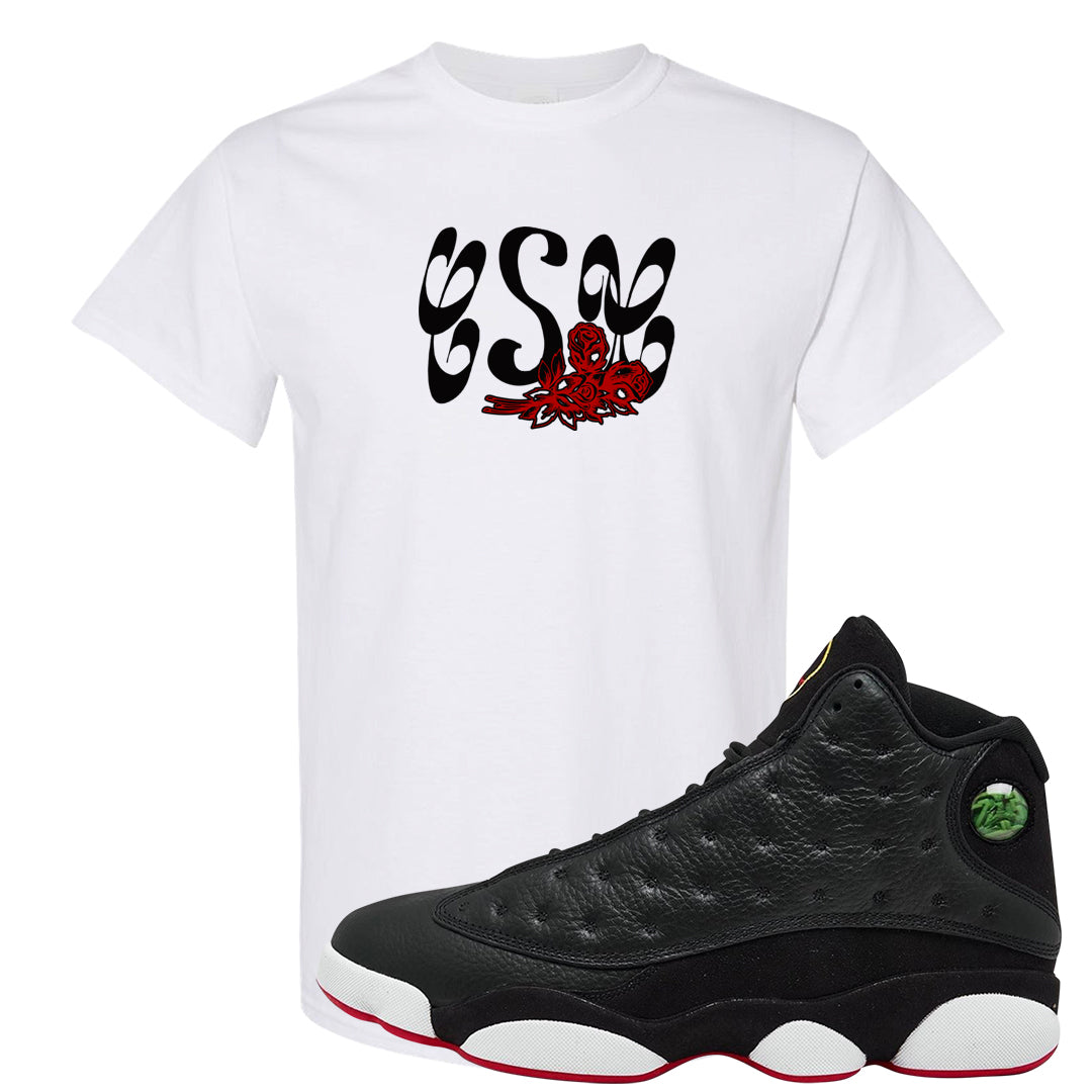 2023 Playoff 13s T Shirt | Certified Sneakerhead, White