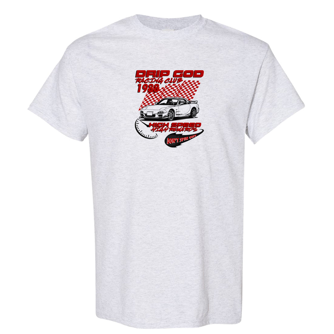 2023 Playoff 13s T Shirt | Drip God Racing Club, Ash
