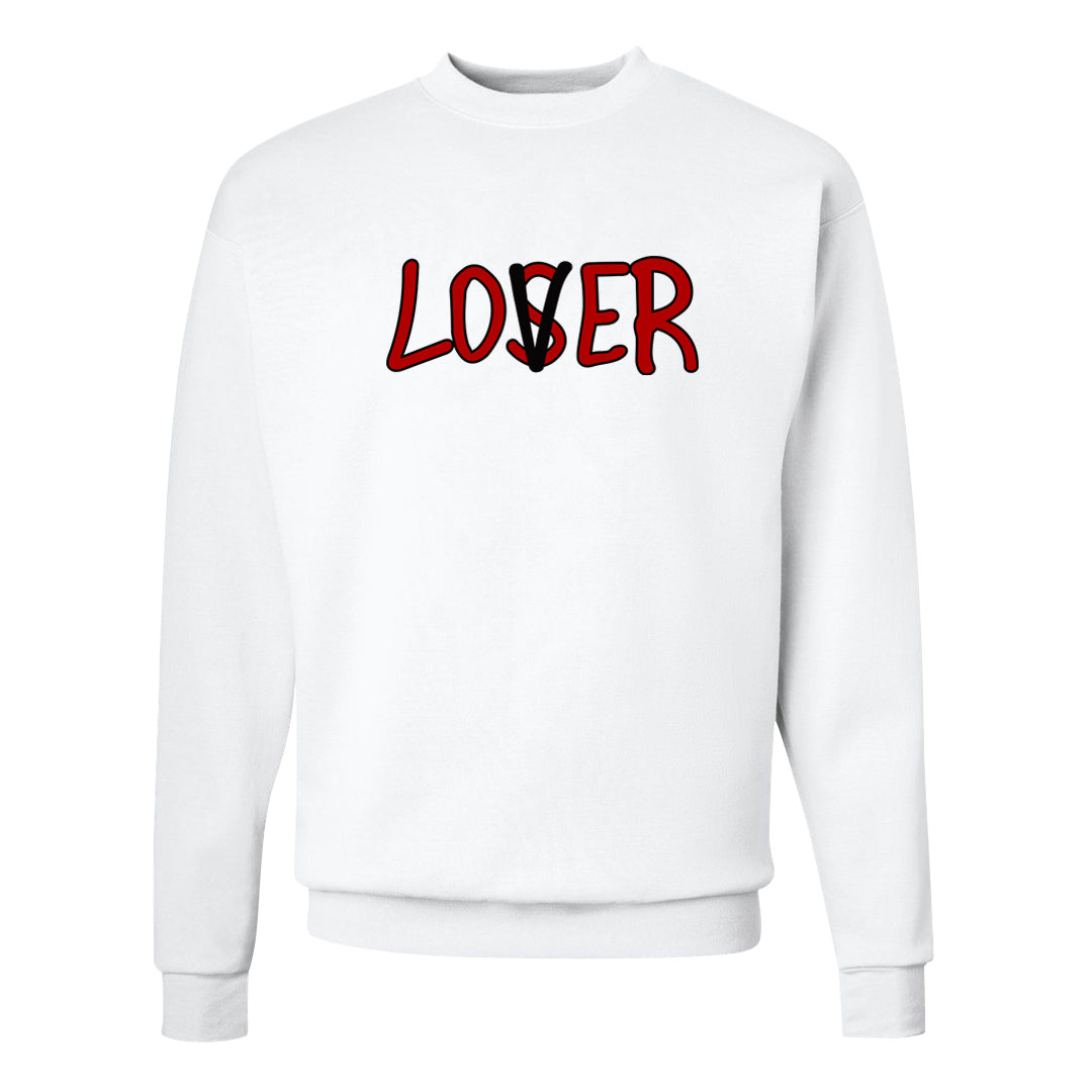 2023 Playoff 13s Crewneck Sweatshirt | Lover, White
