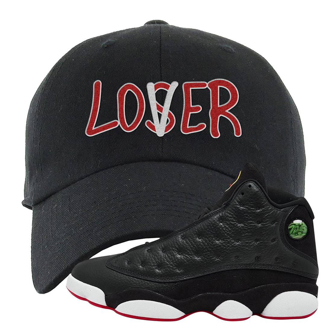 2023 Playoff 13s Dad Hat | Lover, Black