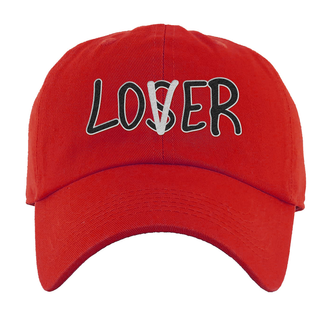2023 Playoff 13s Dad Hat | Lover, Red