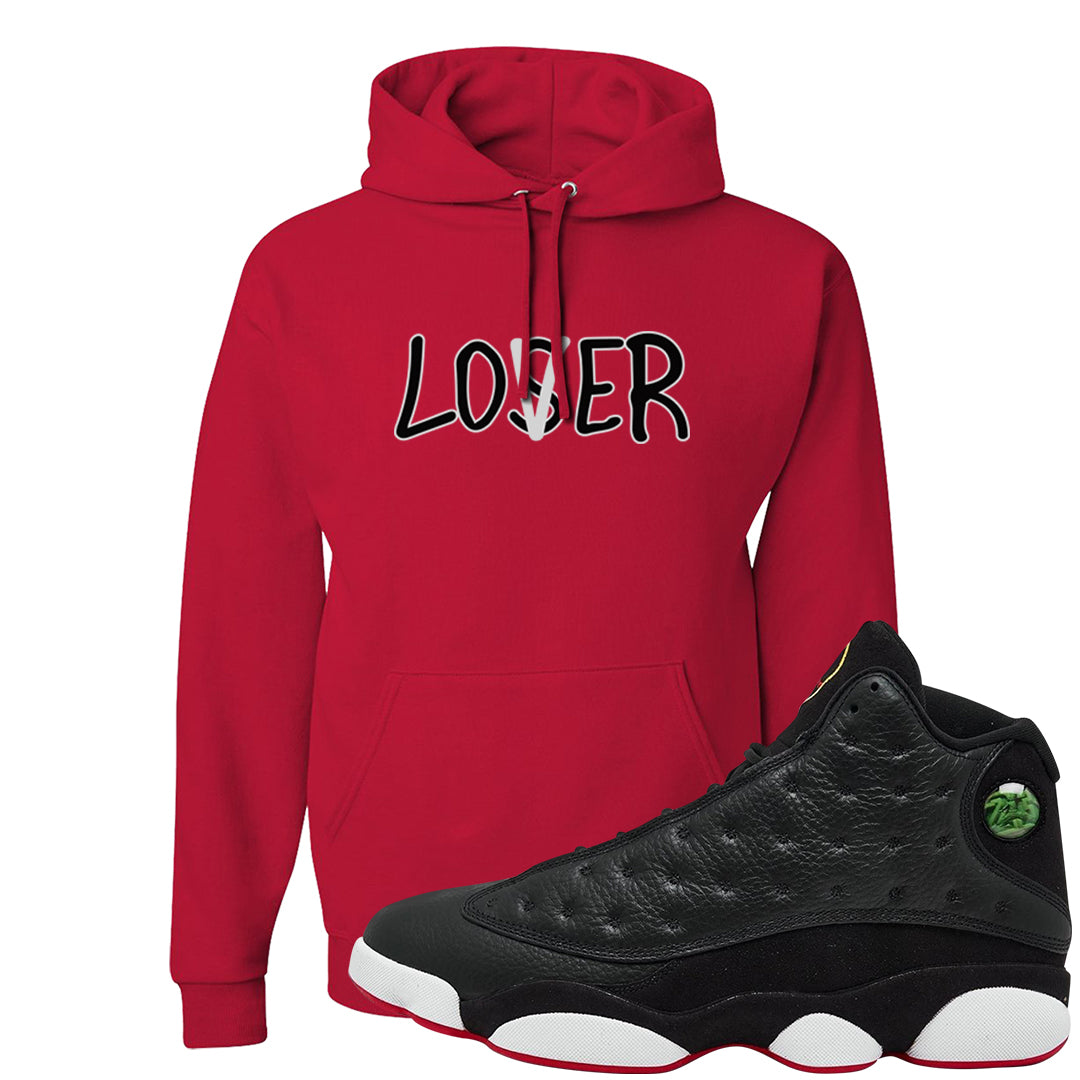 2023 Playoff 13s Hoodie | Lover, Red