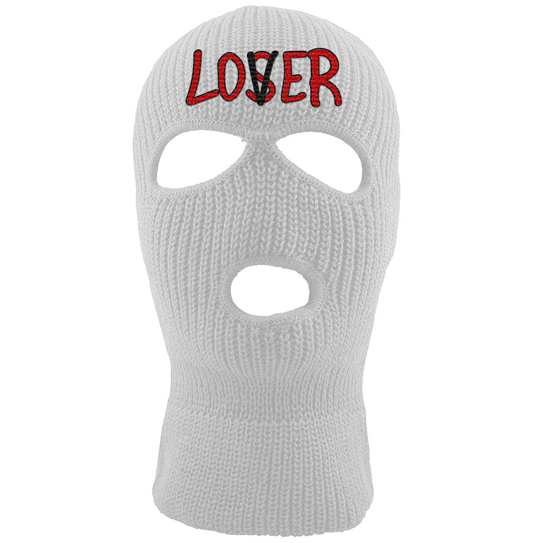 2023 Playoff 13s Ski Mask | Lover, White