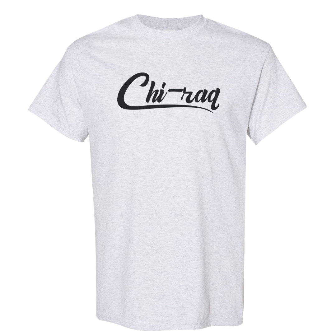 Metallic Silver Low 14s T Shirt | Chiraq, Ash