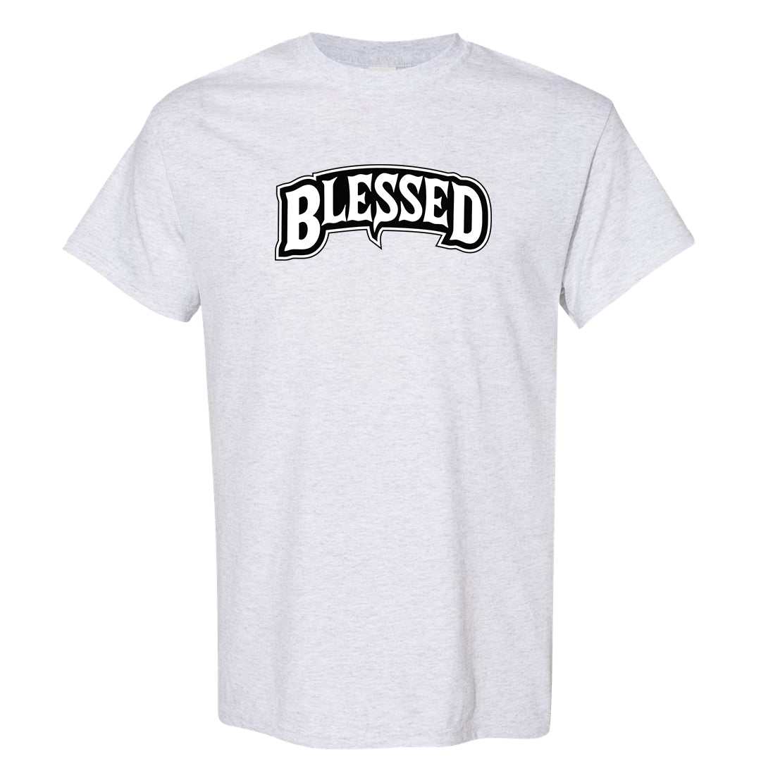 Black White Hi 85 1s T Shirt | Blessed Arch, Ash