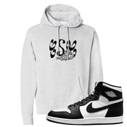 Black White Hi 85 1s Hoodie | Certified Sneakerhead, Ash