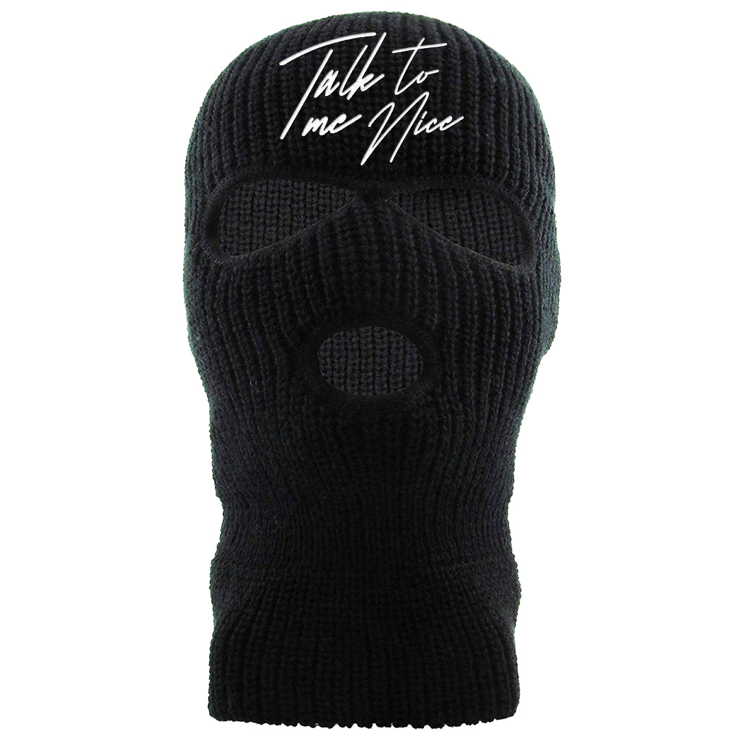 Black White Hi 85 1s Ski Mask | Talk To Me Nice, Black