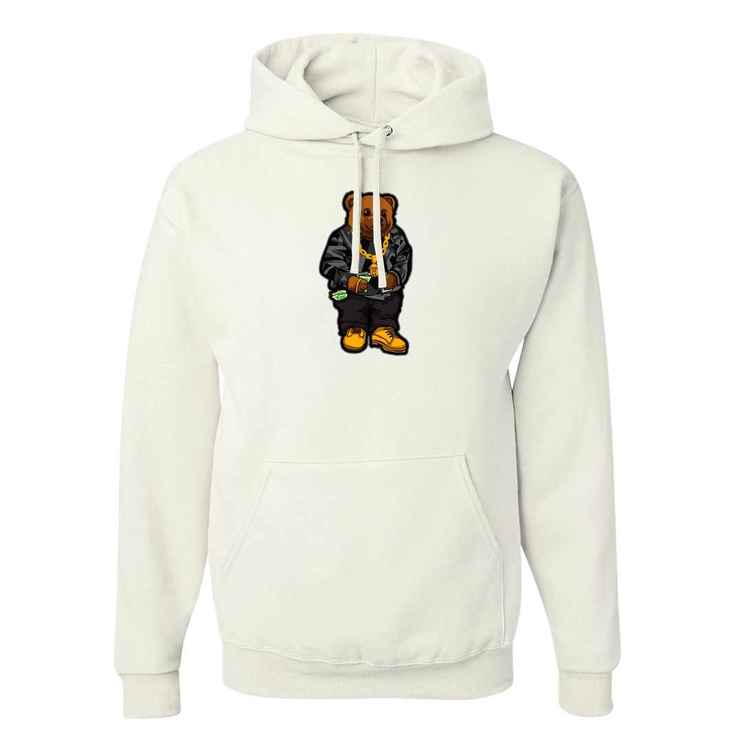 Black Phantom Low 1s Hoodie | Sweater Bear, White