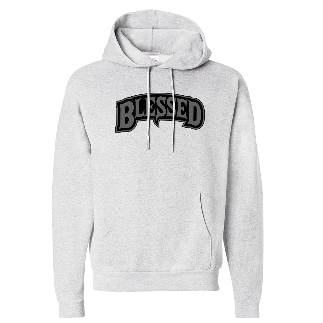 Black Phantom Low 1s Hoodie | Blessed Arch, Ash