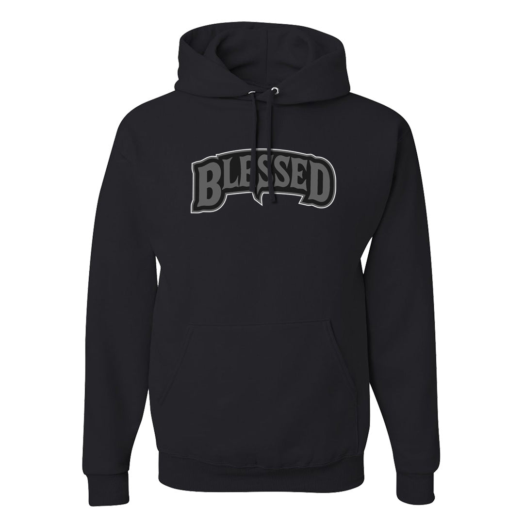 Black Phantom Low 1s Hoodie | Blessed Arch, Black