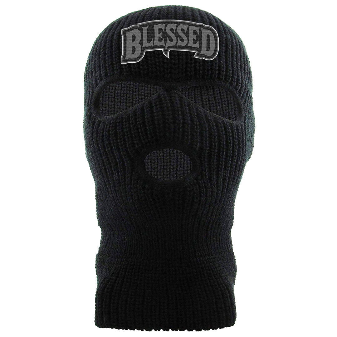 Black Phantom Low 1s Ski Mask | Blessed Arch, Black