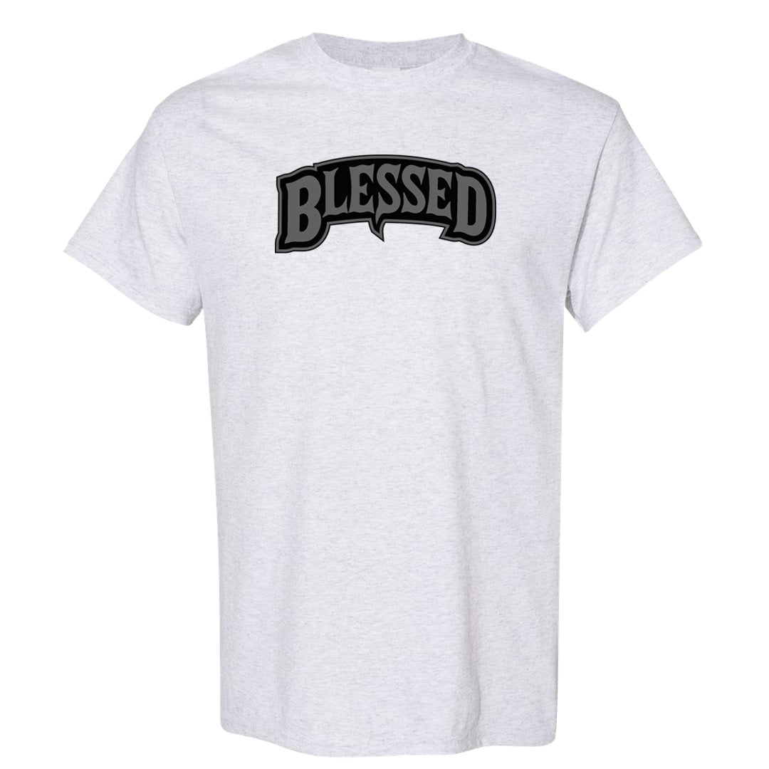 Black Phantom Low 1s T Shirt | Blessed Arch, Ash