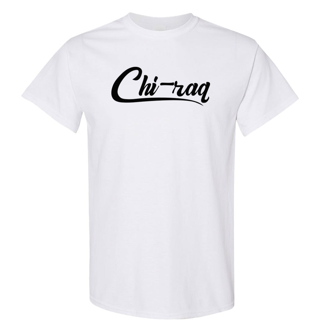 Black Phantom Low 1s T Shirt | Chiraq, White