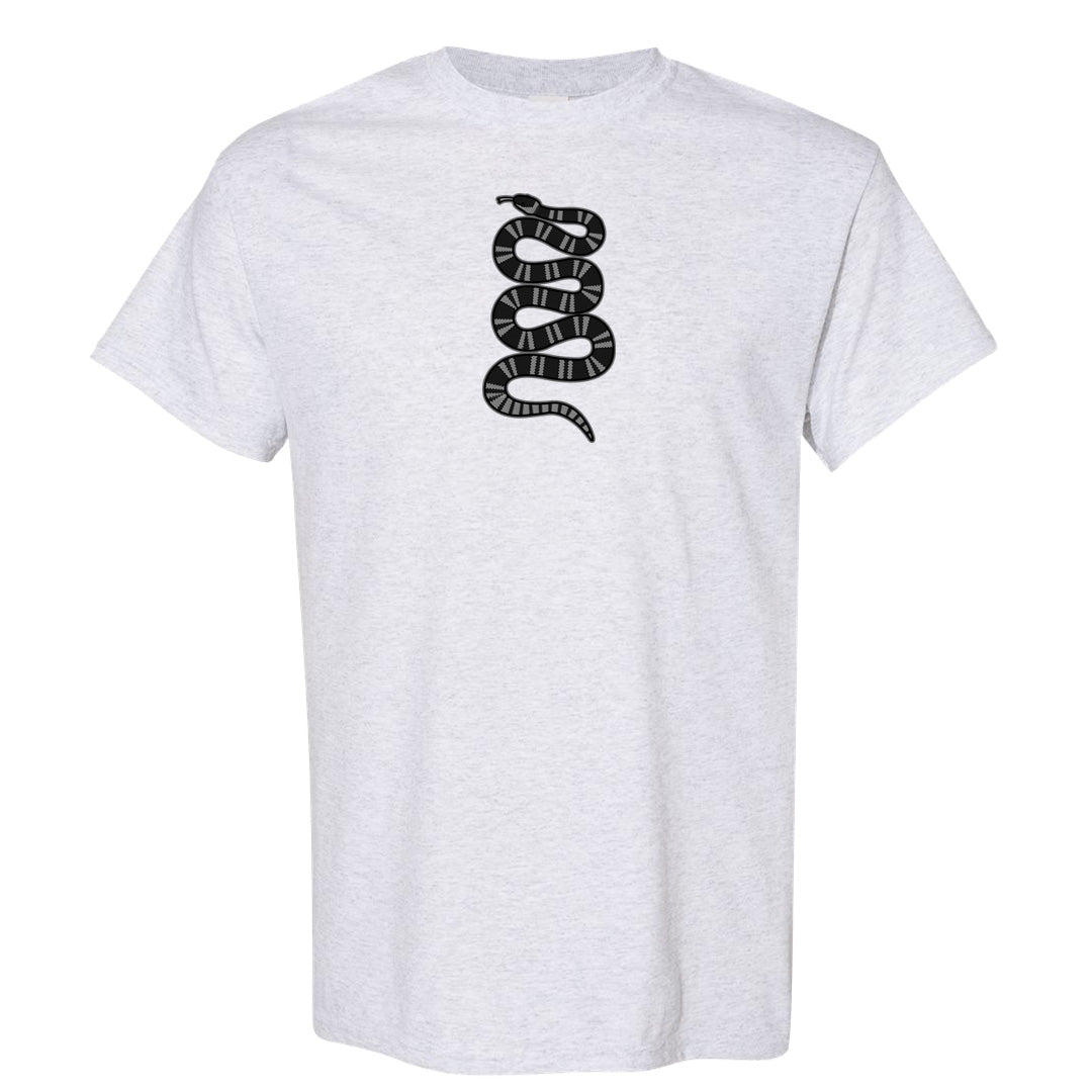 Black Phantom Low 1s T Shirt | Coiled Snake, Ash