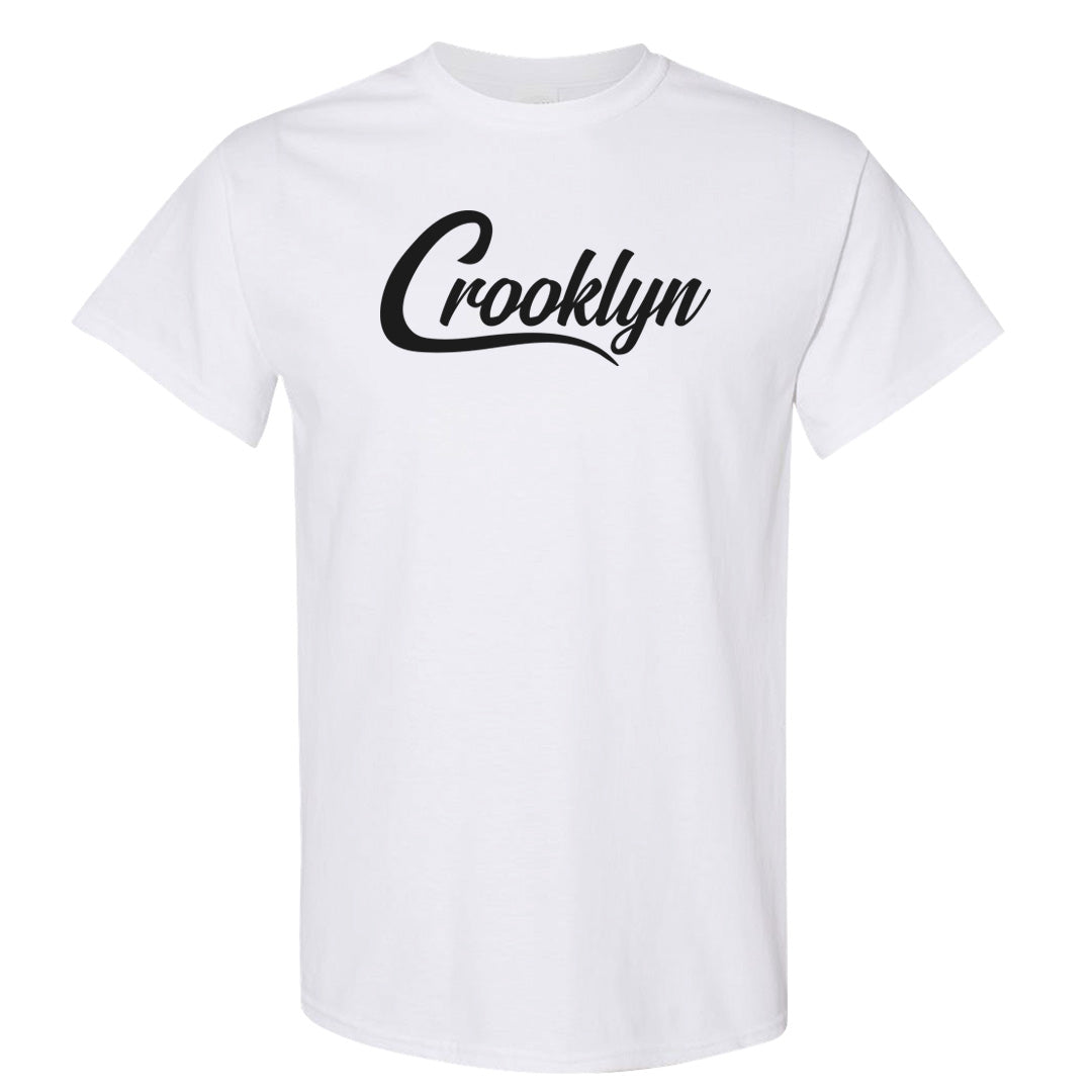 Black Phantom Low 1s T Shirt | Crooklyn, White