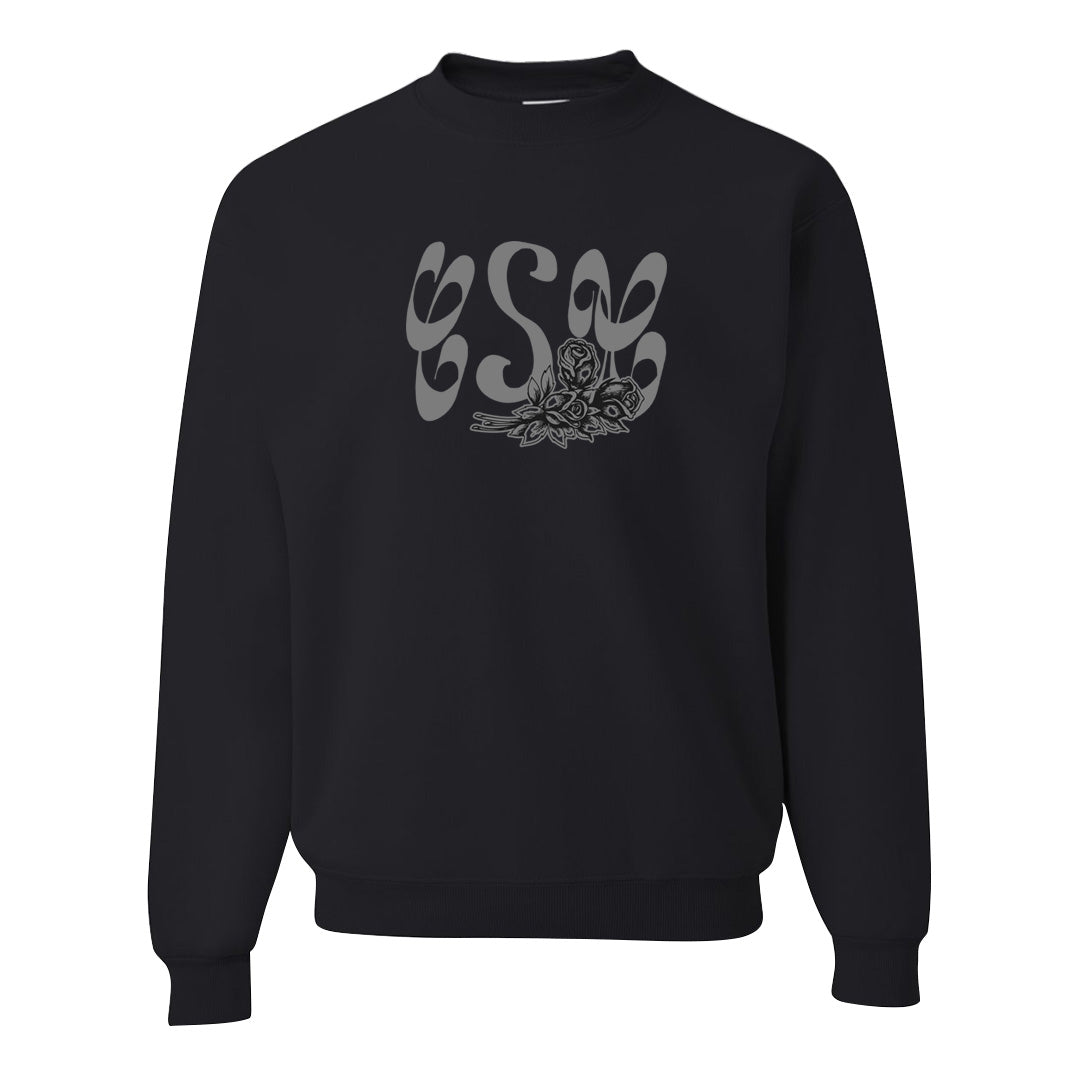 Black Phantom Low 1s Crewneck Sweatshirt | Certified Sneakerhead, Black