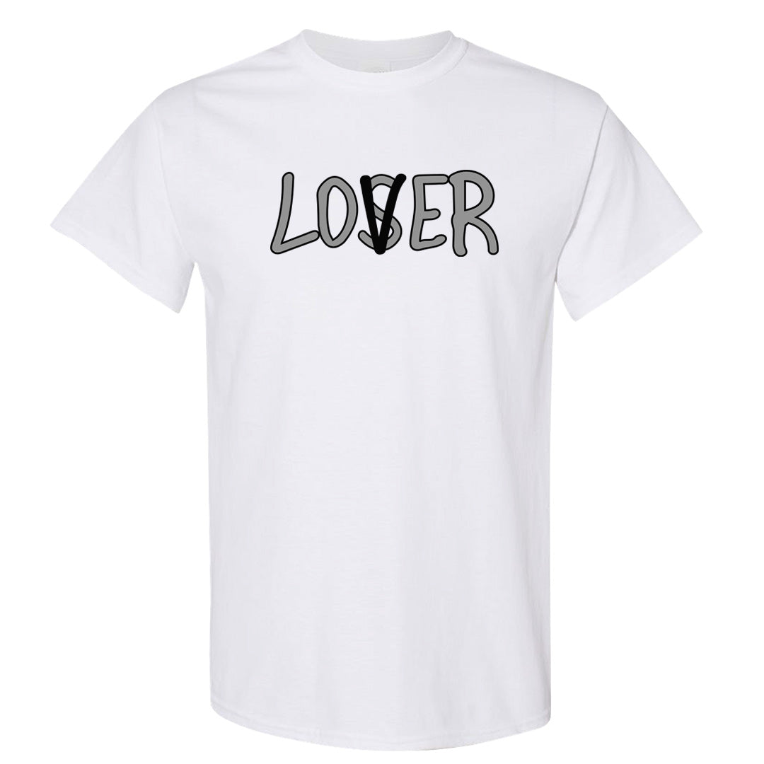 Black Phantom Low 1s T Shirt | Lover, White