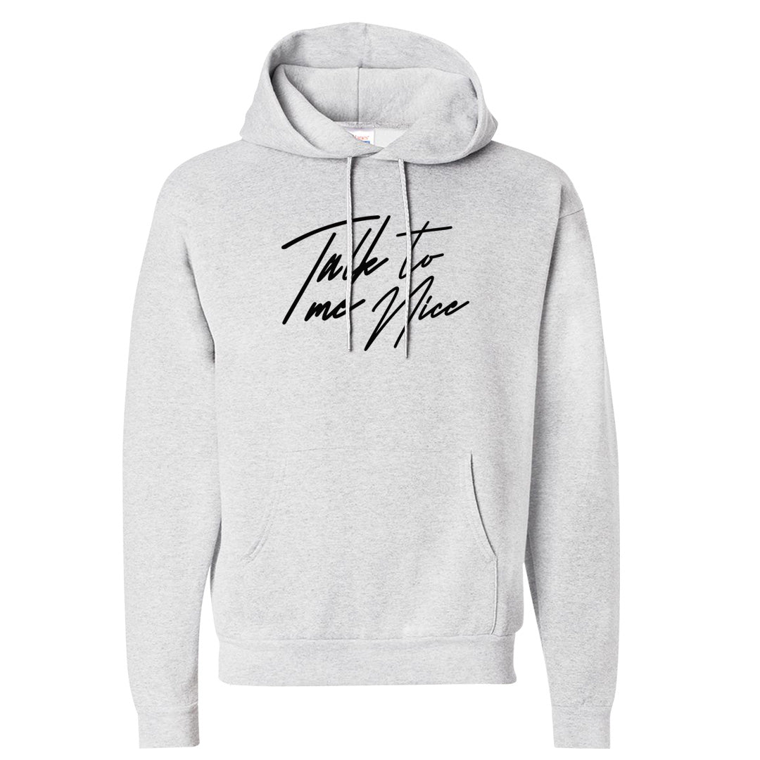 Black Phantom Low 1s Hoodie | Talk To Me Nice, Ash