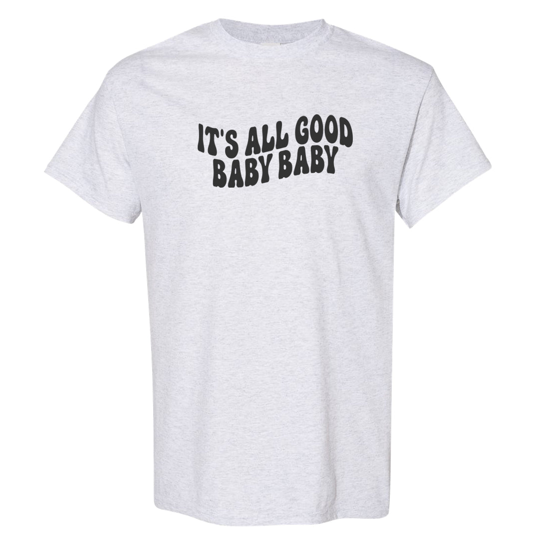 Black Cement Low 1s T Shirt | All Good Baby, Ash