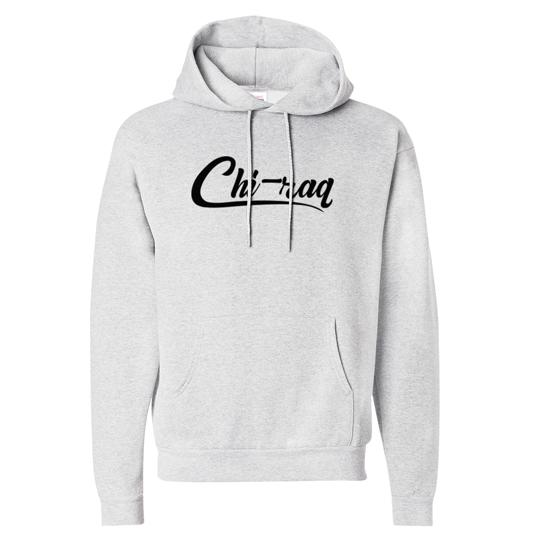 Black Cement Low 1s Hoodie | Chiraq, Ash