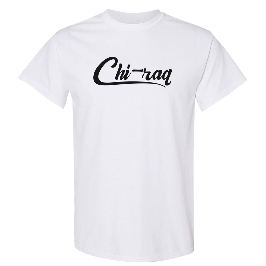 Black Cement Low 1s T Shirt | Chiraq, White