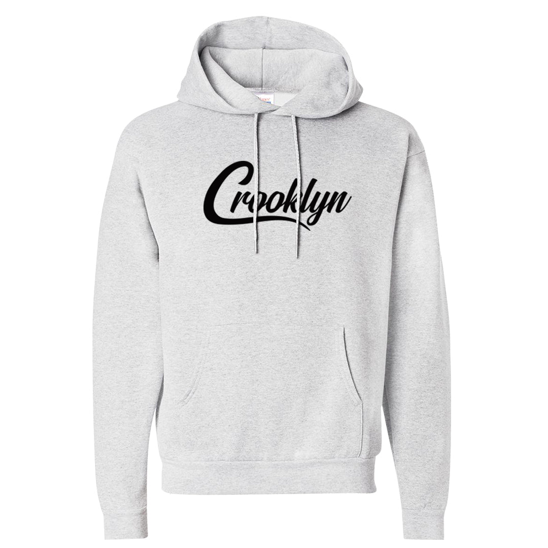 Black Cement Low 1s Hoodie | Crooklyn, Ash