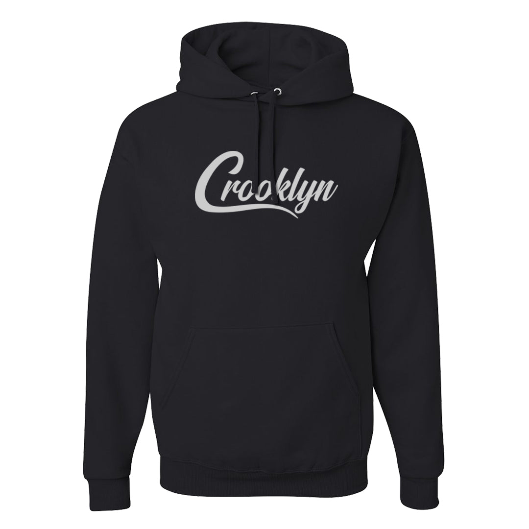 Black Cement Low 1s Hoodie | Crooklyn, Black