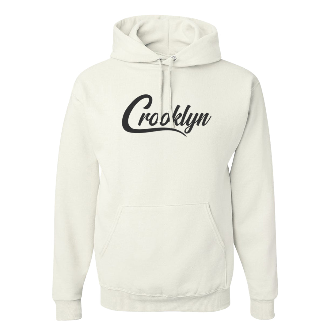 Black Cement Low 1s Hoodie | Crooklyn, White