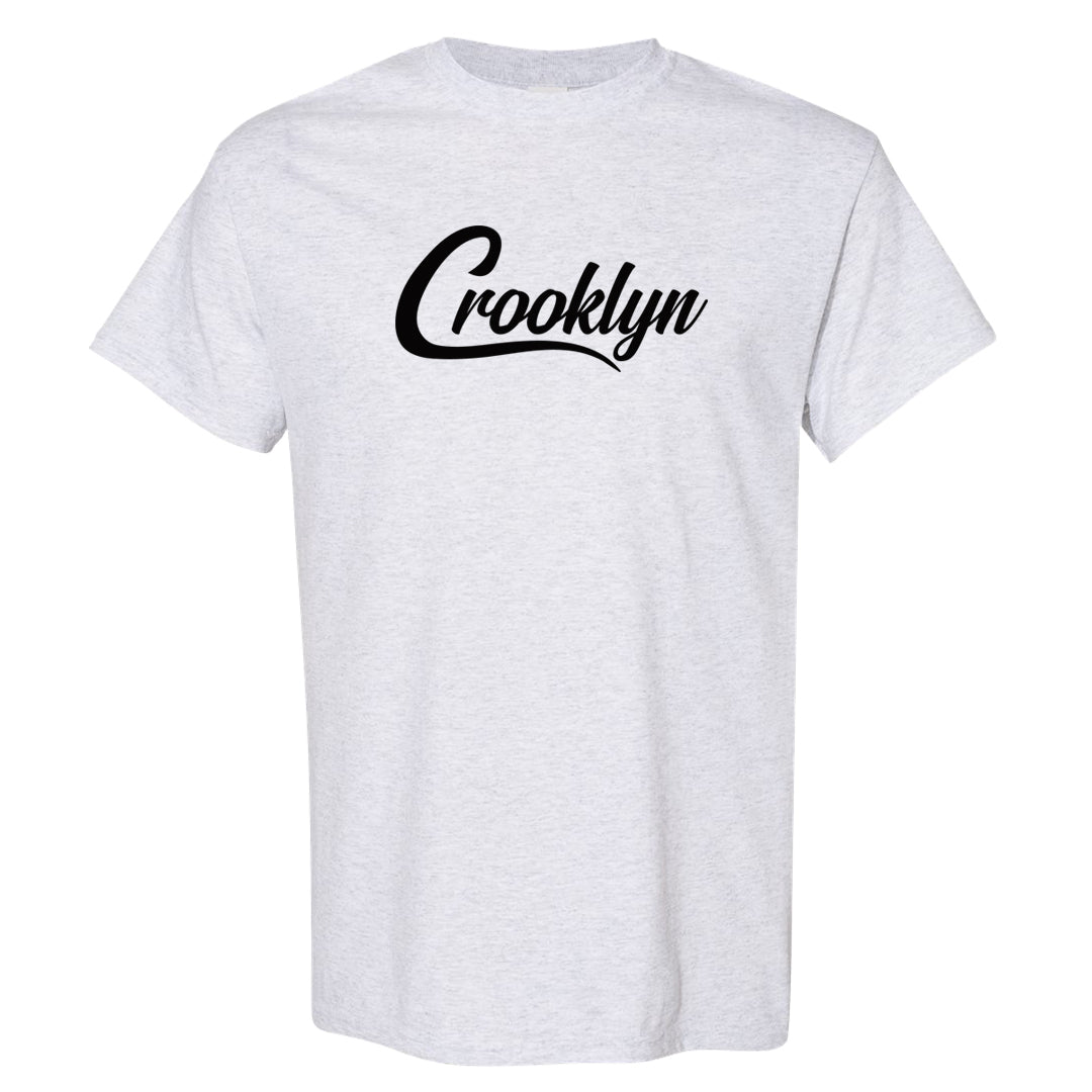 Black Cement Low 1s T Shirt | Crooklyn, Ash