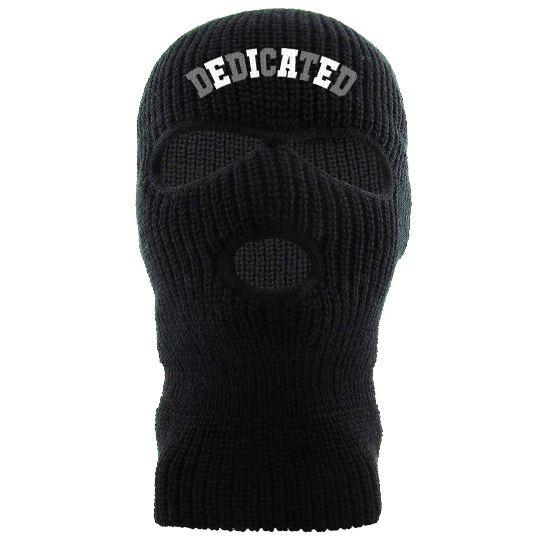 Black Cement Low 1s Ski Mask | Dedicated, Black