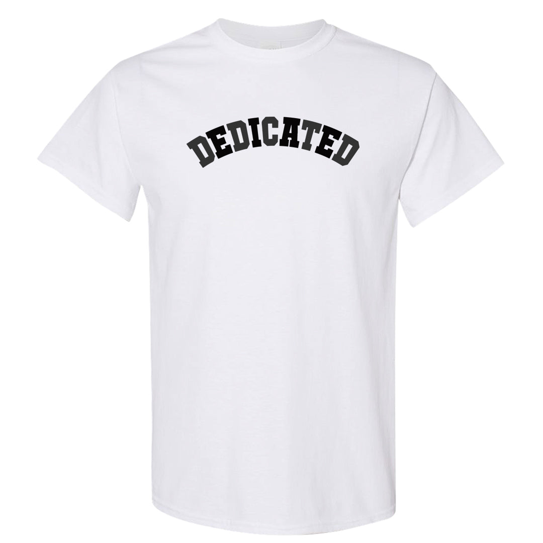 Black Cement Low 1s T Shirt | Dedicated, White