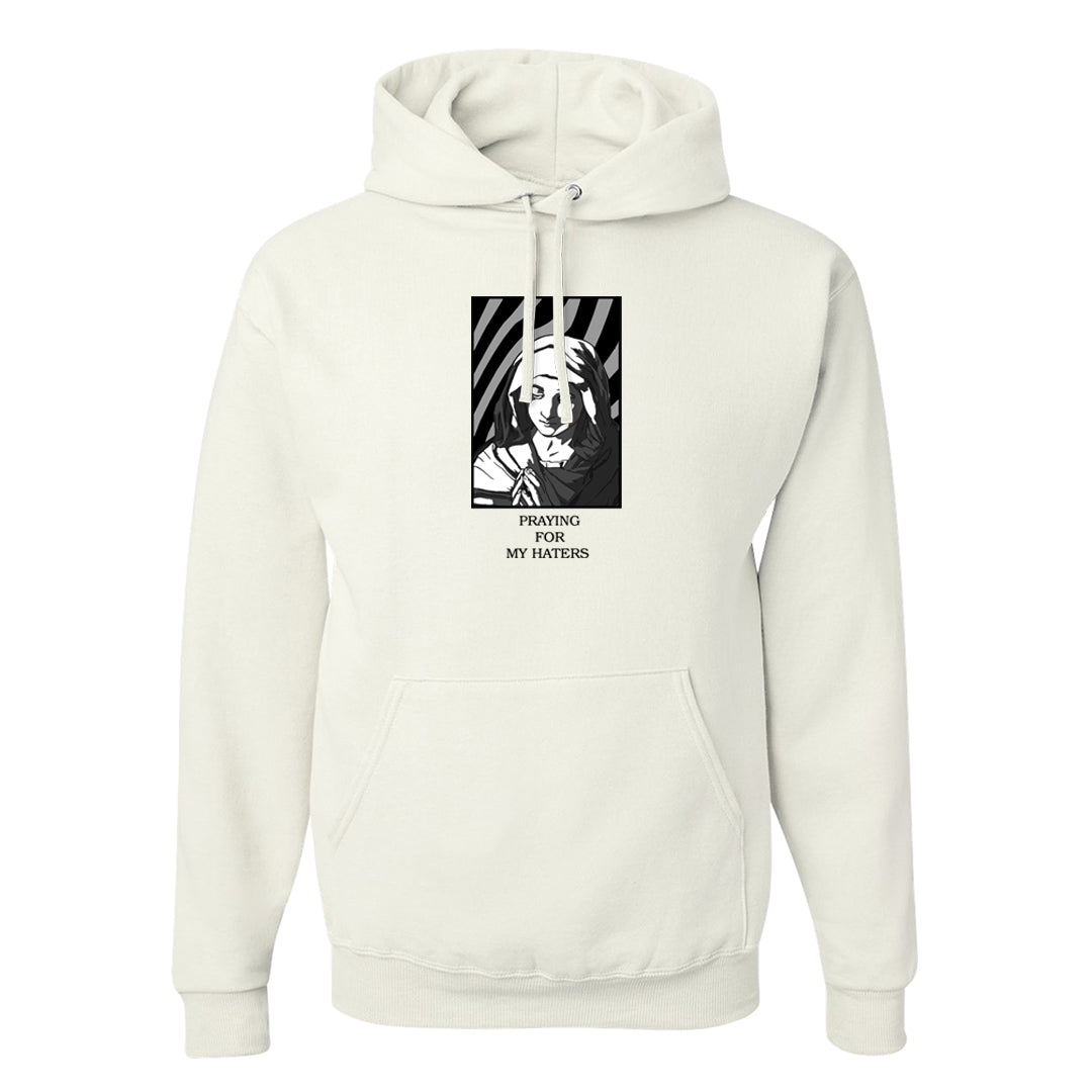 Black Cement Low 1s Hoodie | God Told Me, White