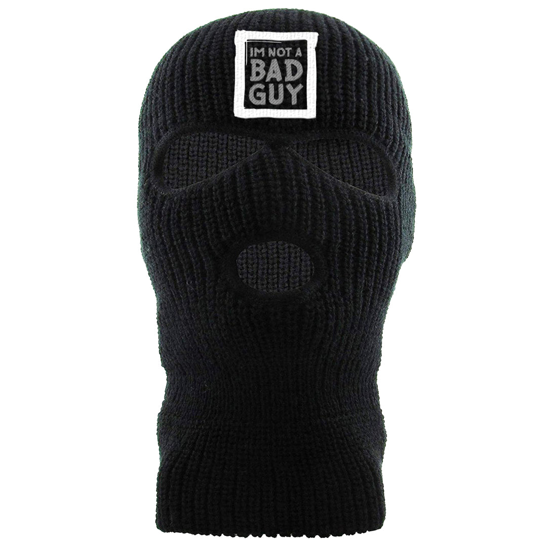 Black Cement Low 1s Ski Mask | I'm Not A Bad Guy, Black