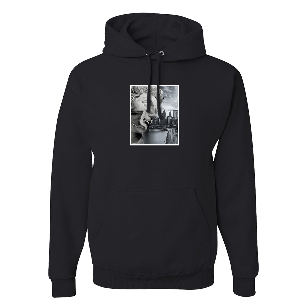 Black Cement Low 1s Hoodie | Miguel, Black